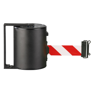 RS-GUIDESYSTEMS Wandkassette Indoor, schwarz, Gurt versch. Farben, 50 mm, 20 m