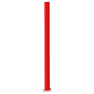 Schaftrohr, mit aufgepressten Rohrschuh, Kunststoff, Ø 42 mm, 1500 mm / 2000 mm