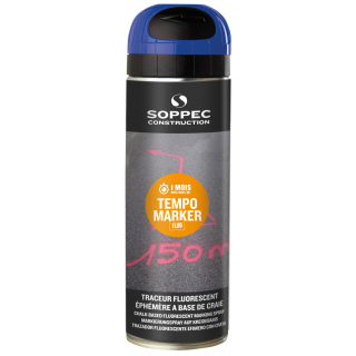 SOPPEC Markierfarbe Tempo Marker, für begrenzten Zeitraum (15 Tage), versch. Farben, 500 ml / Dose