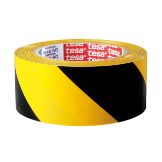 tesaflex® Bodenmarkierungsband 4169, verschiedene Farben, besonders für Kurven geeignet, Weich-PVC mit Acrylatkleber, 50 mm, 33m / Rolle