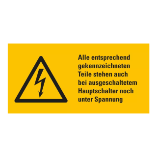 Warnschild