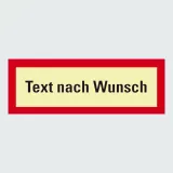 Kategorie Individuelle Feuerwehrschilder image