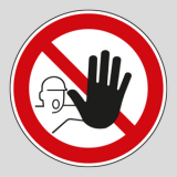 Kategorie Betreten verboten-Schilder image