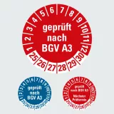 Kategorie Prüfplaketten nach BGV A3 image