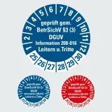 Kategorie Prüfplaketten für Leitern und Tritte image