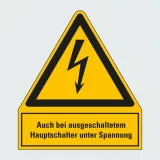 Kategorie Kombischild Hauptschalter image