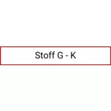 Kategorie Stoff G - K image