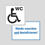 Kategorie Hinweisschilder für Sanitäre Anlagen image