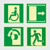 Kategorie Weitere Fluchtwegschilder image