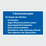 Kategorie Sicherheitsregeln image