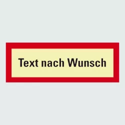 Kategorie Individuelle Feuerwehrschilder image