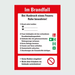 Kategorie Betriebsaushänge für den Brandschutz image