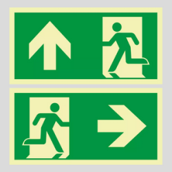 Kategorie Fluchtwegschilder nachleuchtend  image