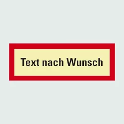 Kategorie Individuelle Feuerwehrschilder image