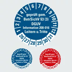 Kategorie Prüfplaketten für Leitern und Tritte image