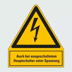 Kategorie Kombischild Hauptschalter image