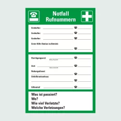 Kategorie Notfallaushänge image