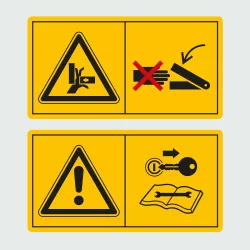 Kategorie Sicherheitszeichen nur mit Symbol image