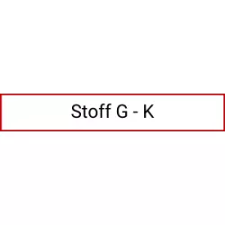 Kategorie Stoff G - K image