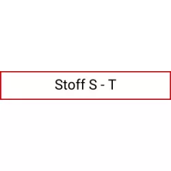 Kategorie Stoff S - T image