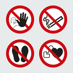 Kategorie Verbotsschilder & Verbotszeichen  image