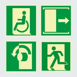 Kategorie Weitere Fluchtwegschilder image