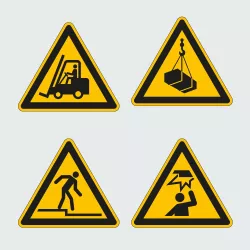 Kategorie Betriebsgelände-Warnschilder image