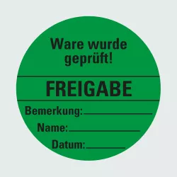 Kategorie Etiketten und Schilder zur Qualitätssicherung image