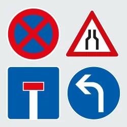 Kategorie Verkehrszeichen gemäß StVO image