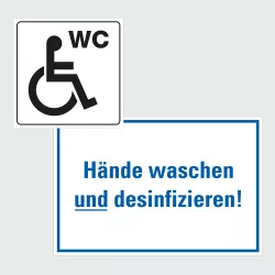 Kategorie Hinweisschilder für Sanitäre Anlagen image