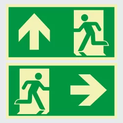 Kategorie Fluchtwegschilder nachleuchtend  image