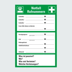 Kategorie Notfallaushänge image