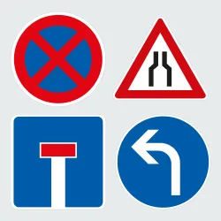 Kategorie Verkehrszeichen gemäß StVO image