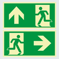 Kategorie Fluchtwegschilder nachleuchtend  image