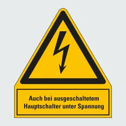 Kategorie Kombischild Hauptschalter image