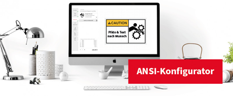Unser ANSI-Konfigurator - jetzt individuell gestalten