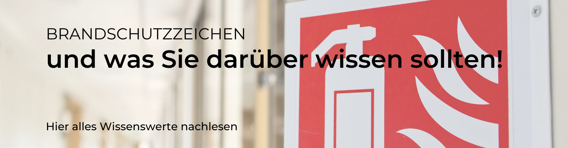 Brandschutzzeichen wissenswertes Blog