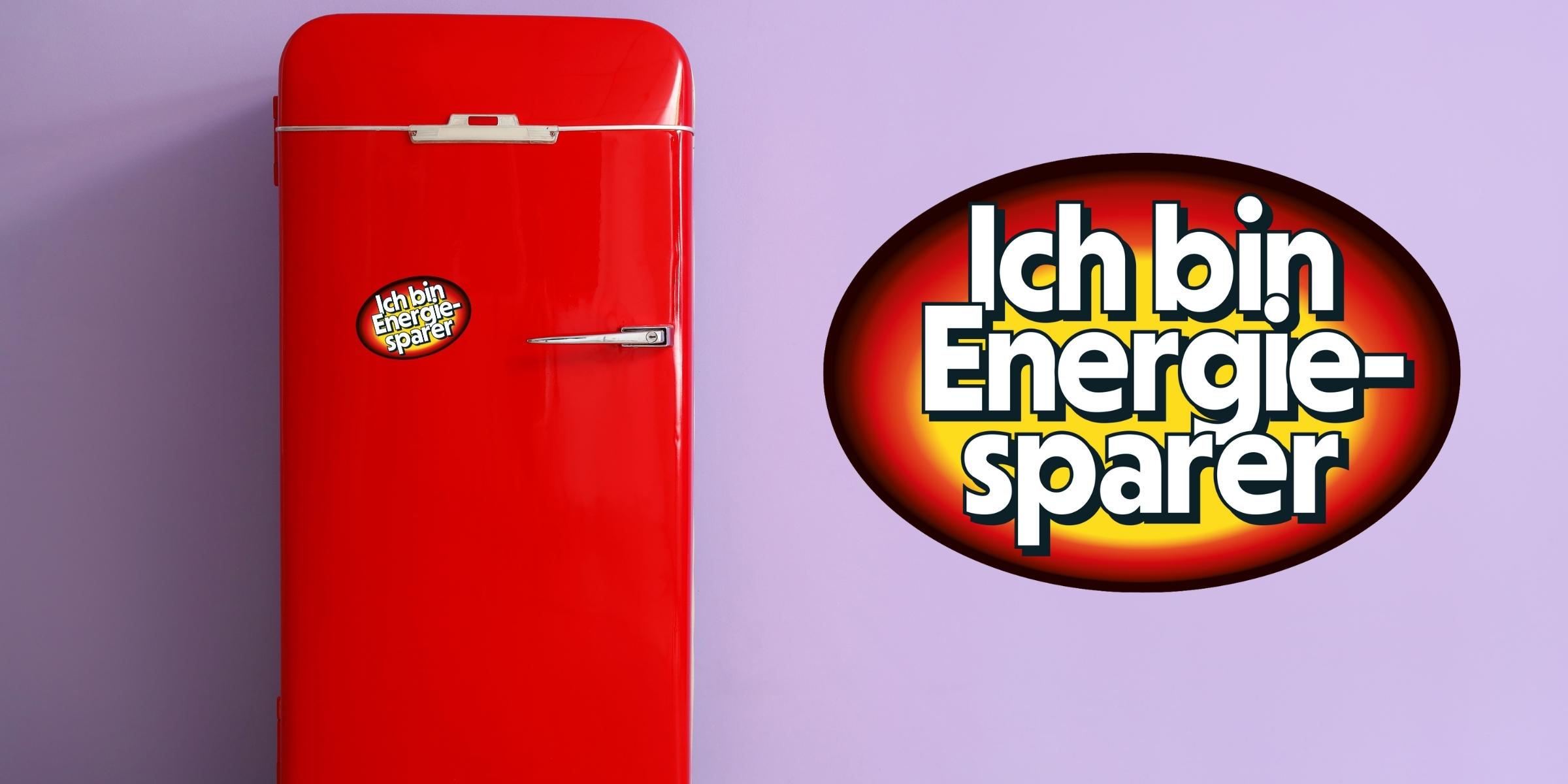 Aufkleber Energiesparer