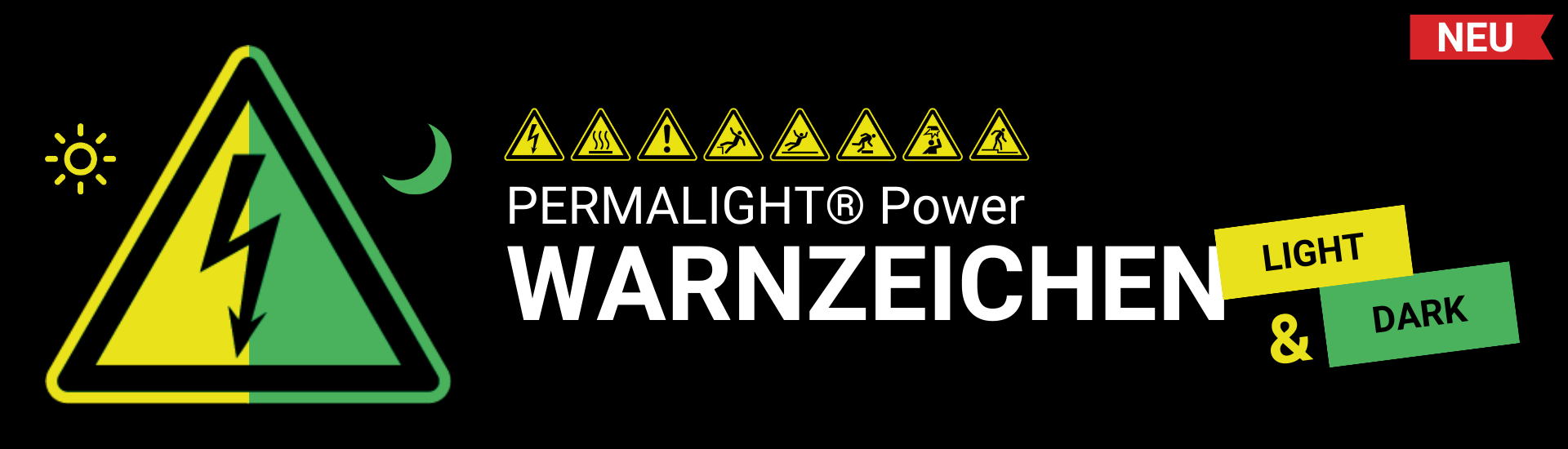 PERMALIGHT Power Warnzeichen