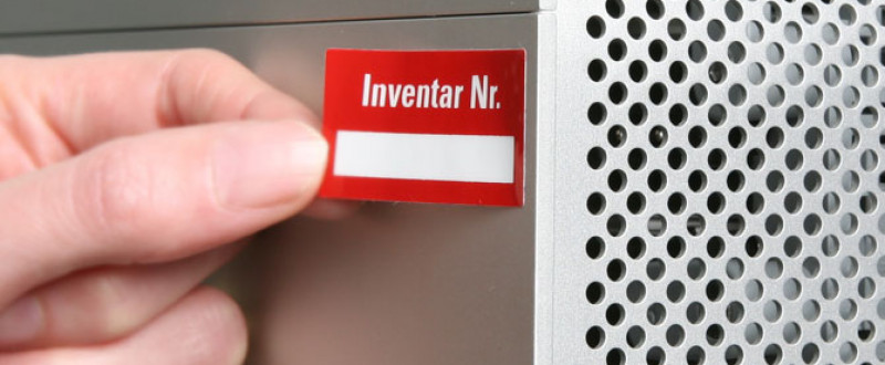 Tipp für Ihre nächste Inventur: Inventaretiketten sind praktische, zeitsparende Helfer