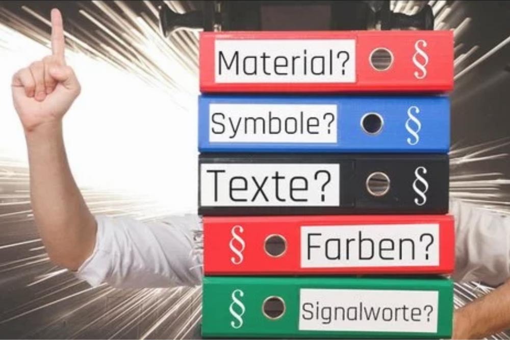 Normkonforme Sicherheitskennzeichnung – Ein haftungsrelevantes Thema!