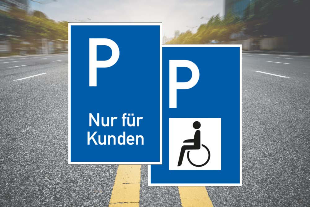 Parkplatzmarkierung wie vom Profi