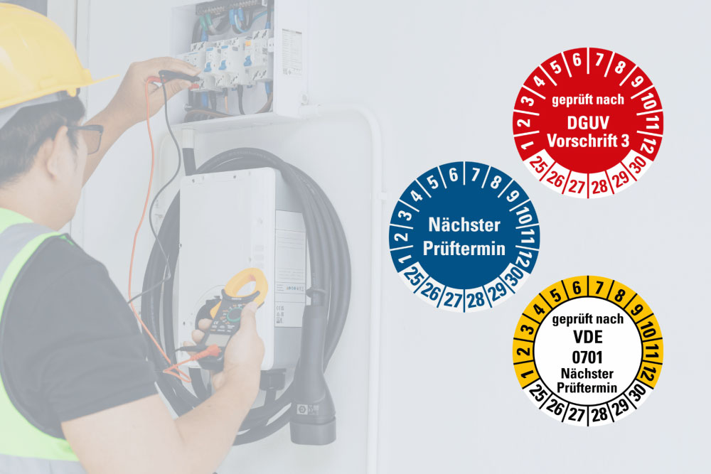 Prüfplaketten – Welche passt zu Ihrer Anwendung