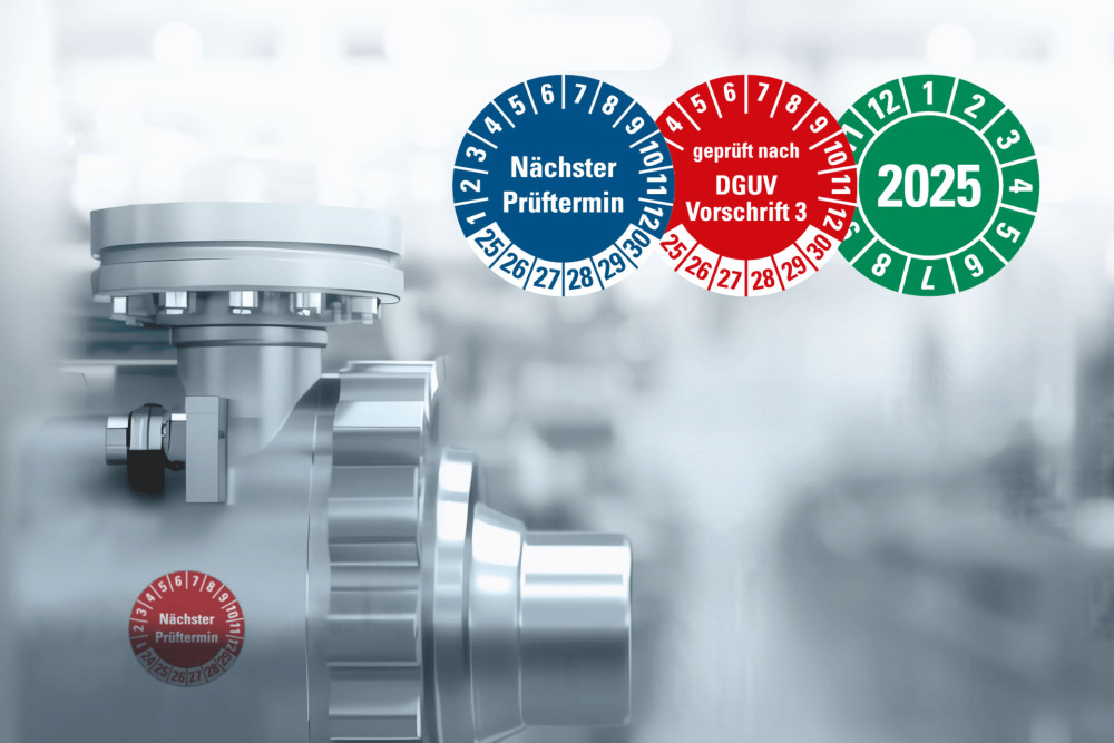 Zuverlässige Prüfplaketten für maximale Sicherheit