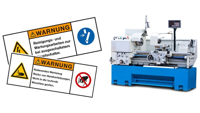 Facts: Produktsicherheitsschilder für Maschinen gem. DIN 3864-2