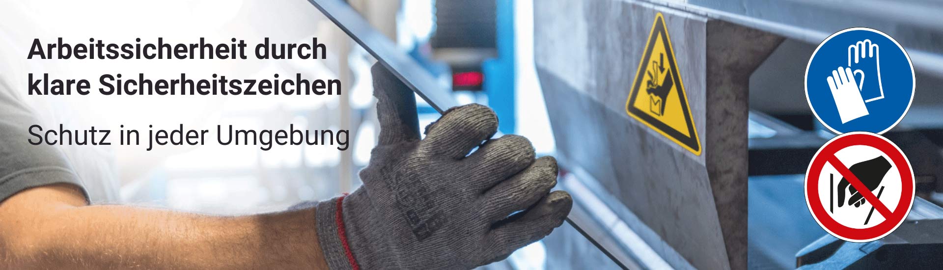 Arbeitssicherheit durch klare Sicherheitszeichen - Schutz in jeder Umgebung