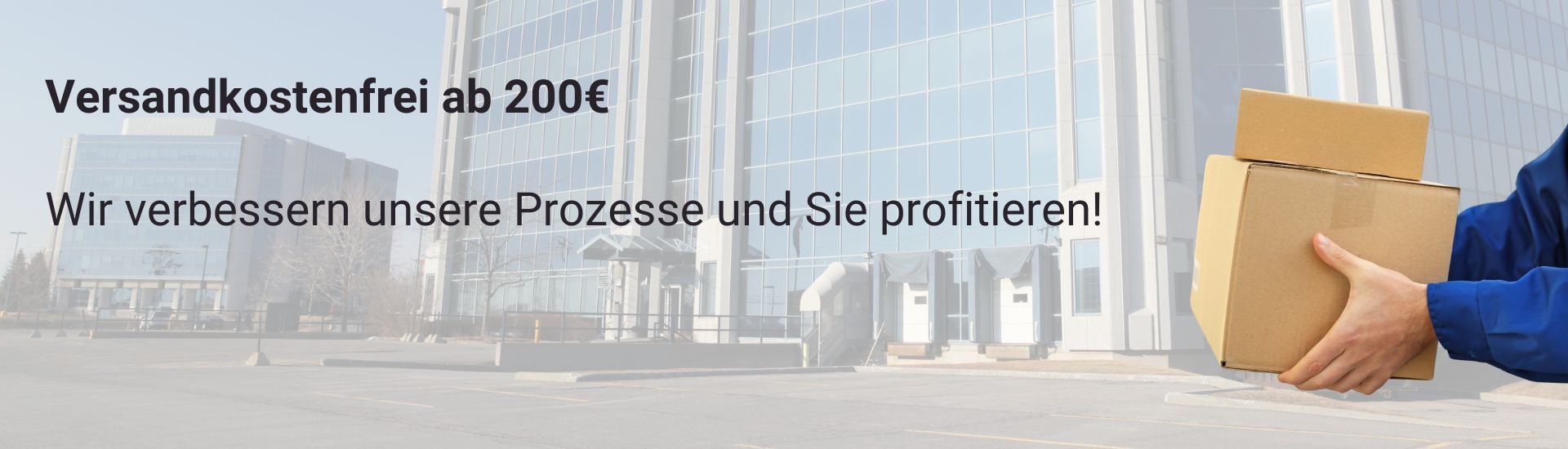 Versandkostenfrei ab 200€ - Sie profitieren!