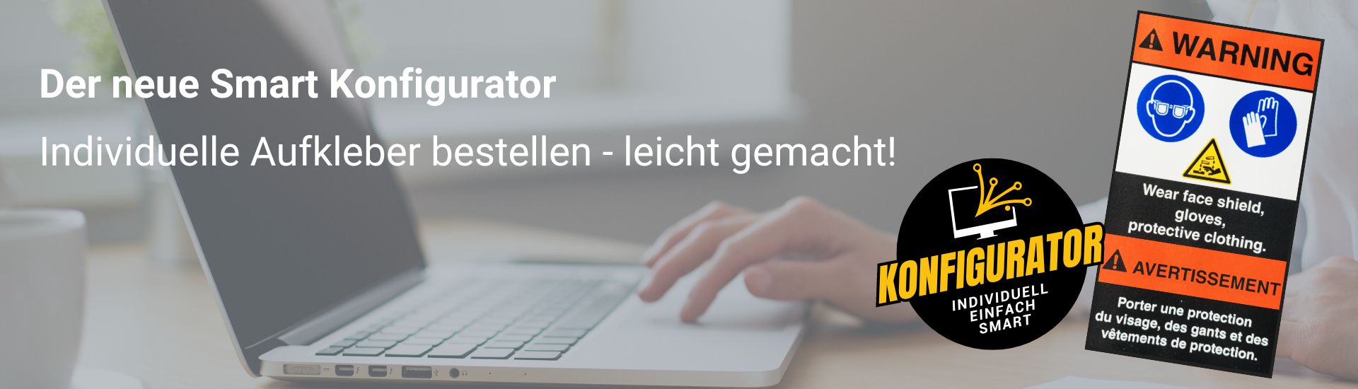 Smart Konfigurator Aufkleber bestellen