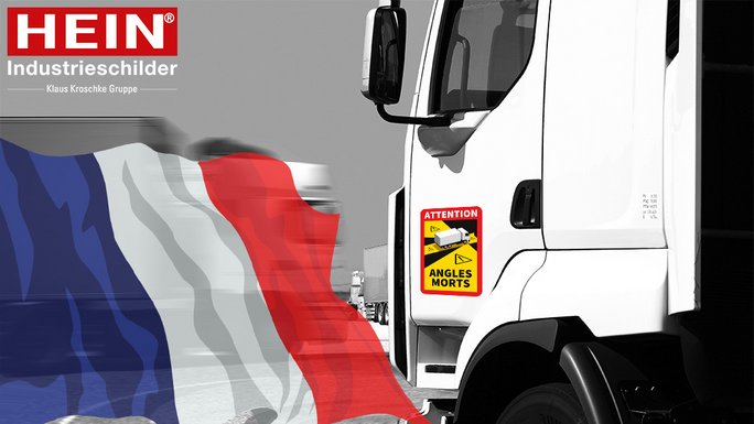 Frankreich: Neue Kennzeichnungspflicht „toter Winkel“ für Fahrzeuge über 3,5 Tonnen