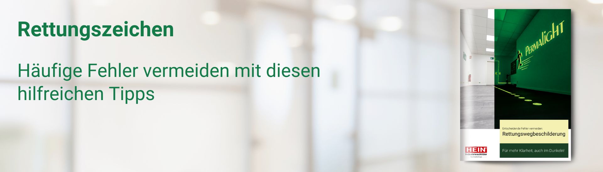 Rettungszeichen Häufige Fehler vermeiden mit diesen hilfreichen Tipps